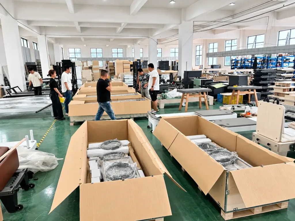 Bright Organized Factory Assembly Floor