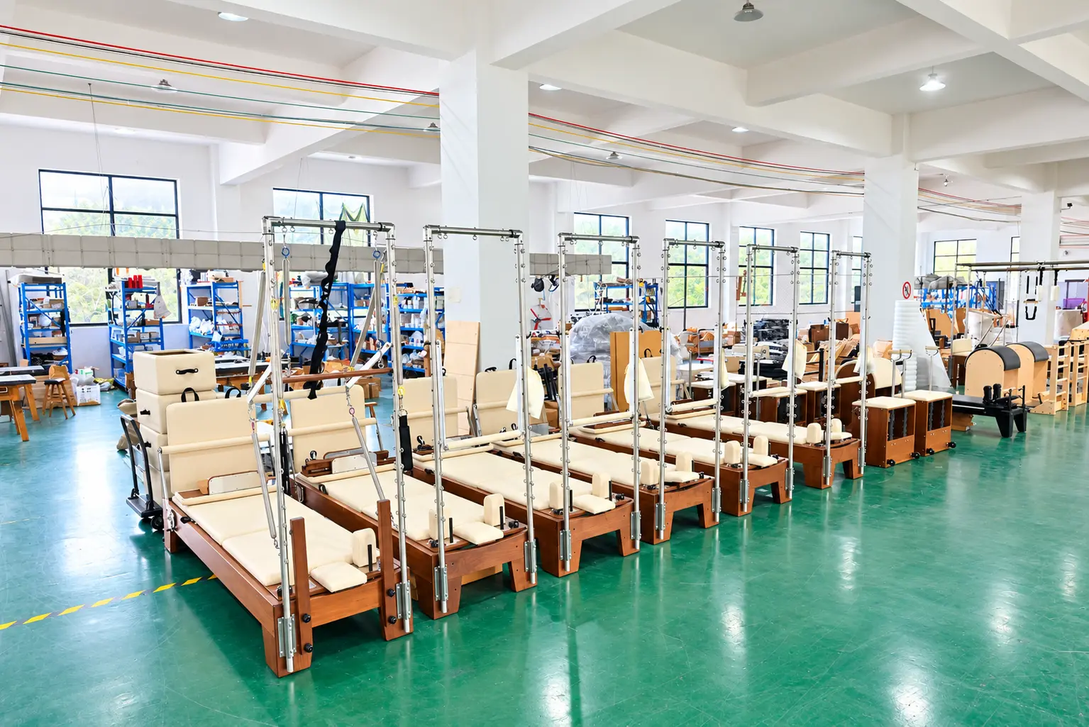 Pilates Equipment Assembly Floor