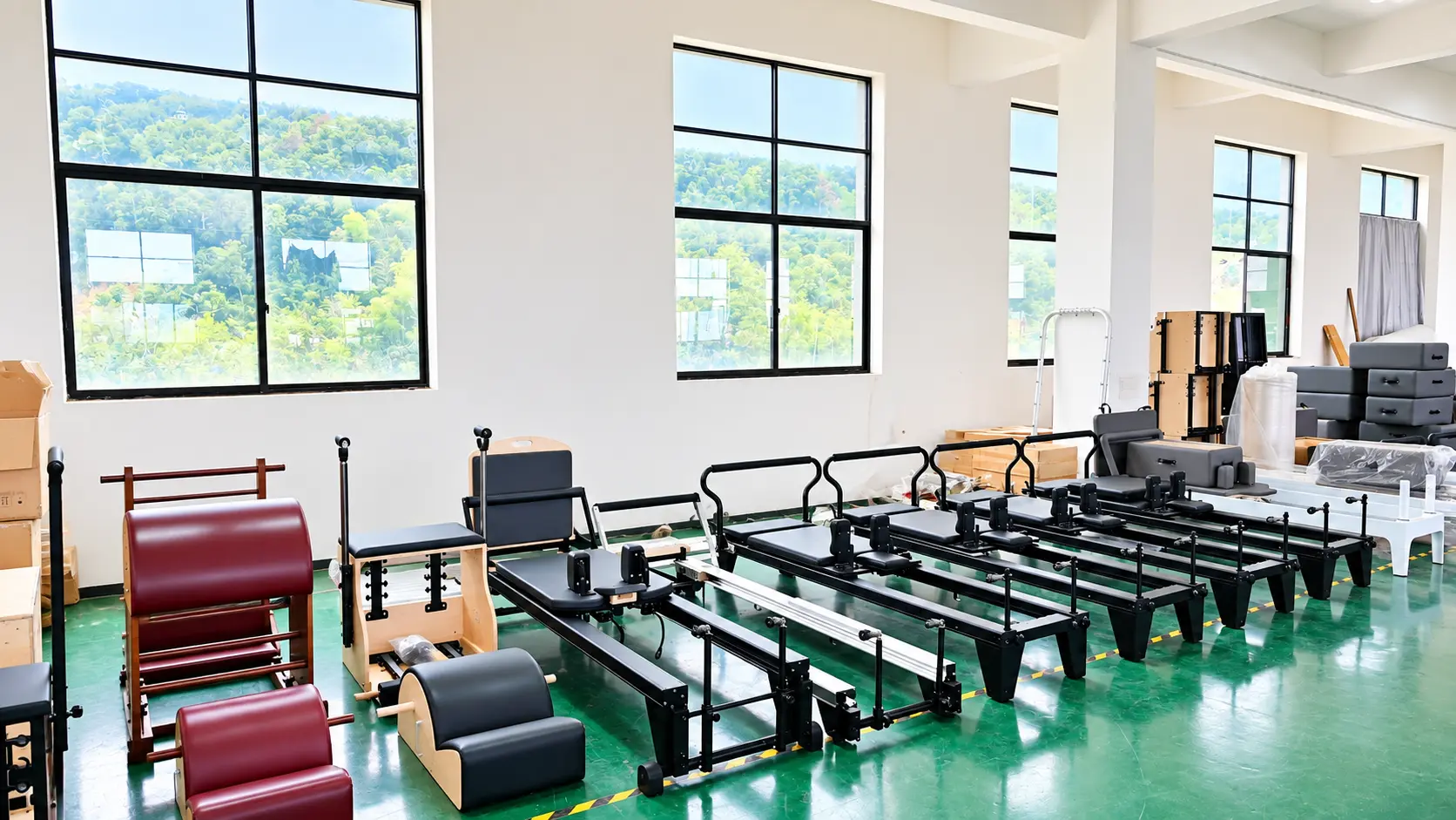 Pilates Equipment Assembly Floor