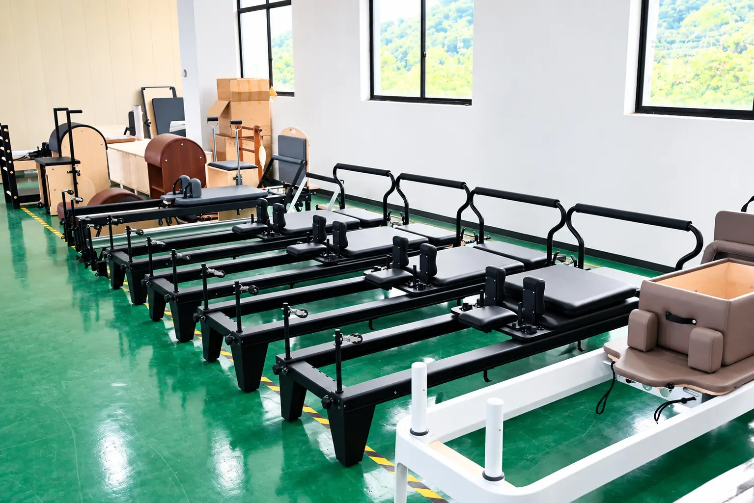 Modern Reformer Machines in a Bright Factory