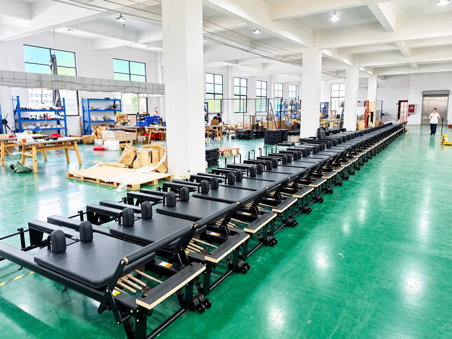 Modern Reformer Machines in a Bright Factory