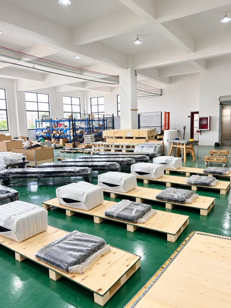 Organized Industrial Parts Warehouse