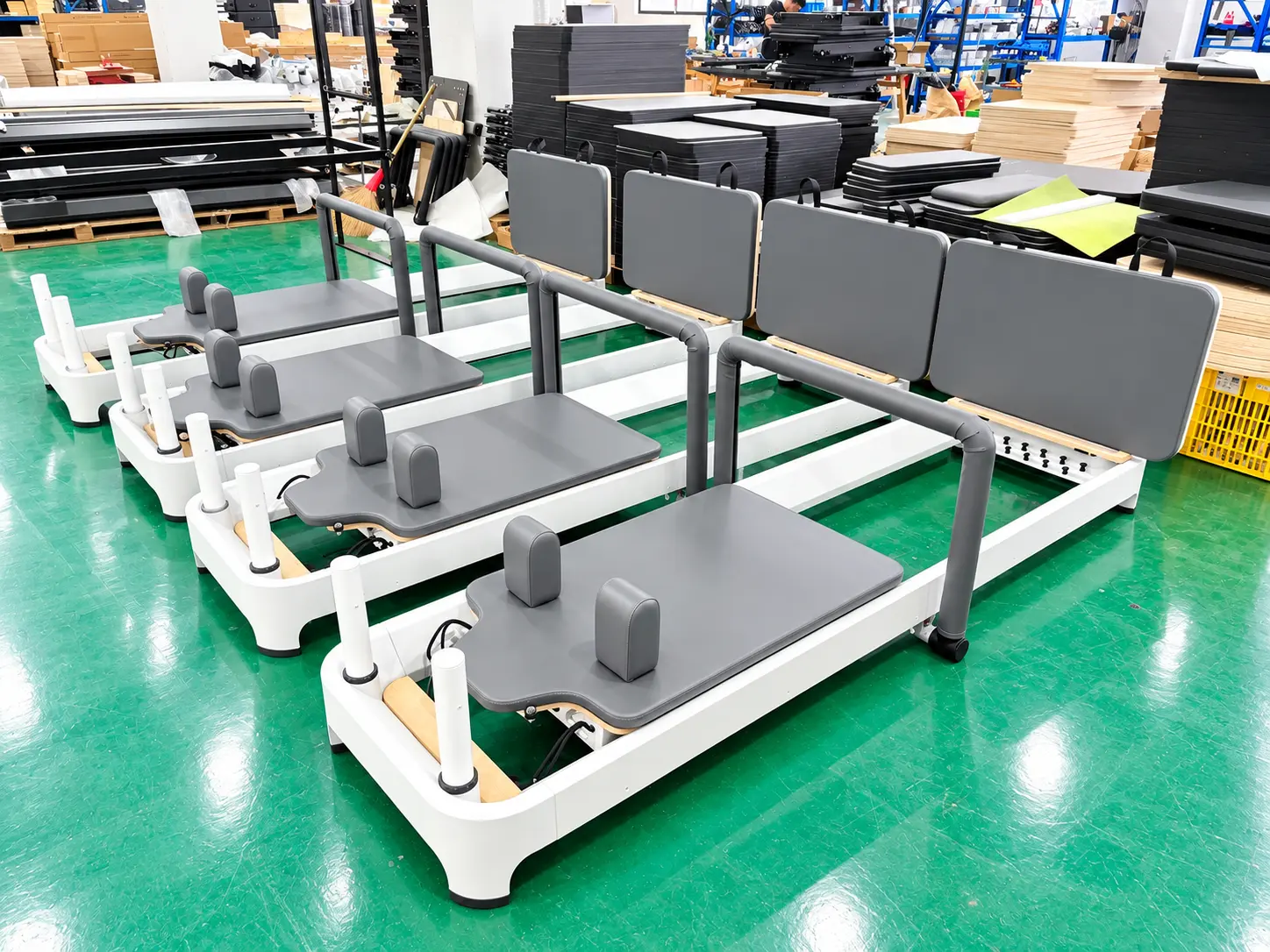 Pilates Reformer Assembly Line