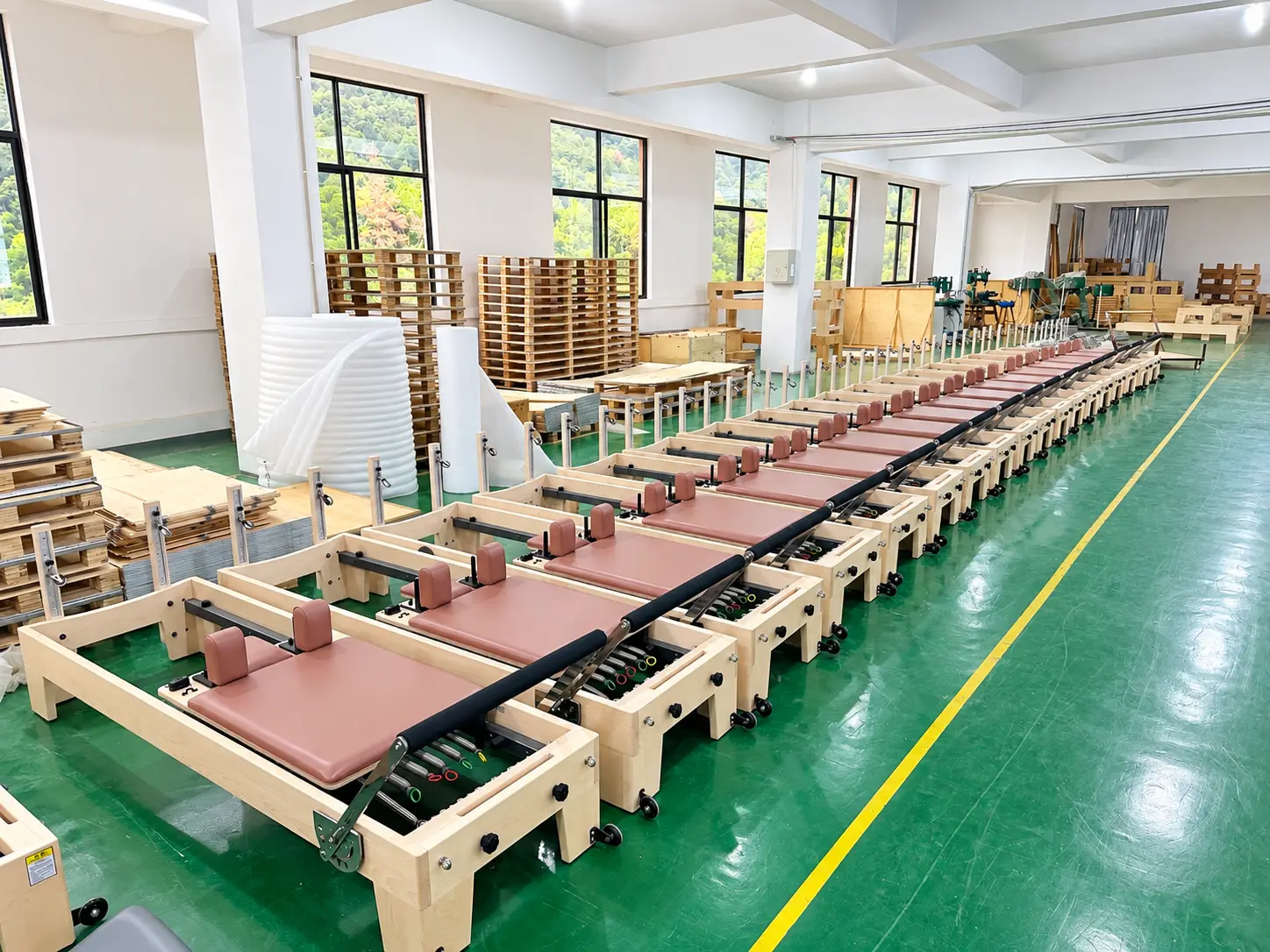 Pilates Reformer Assembly Line1