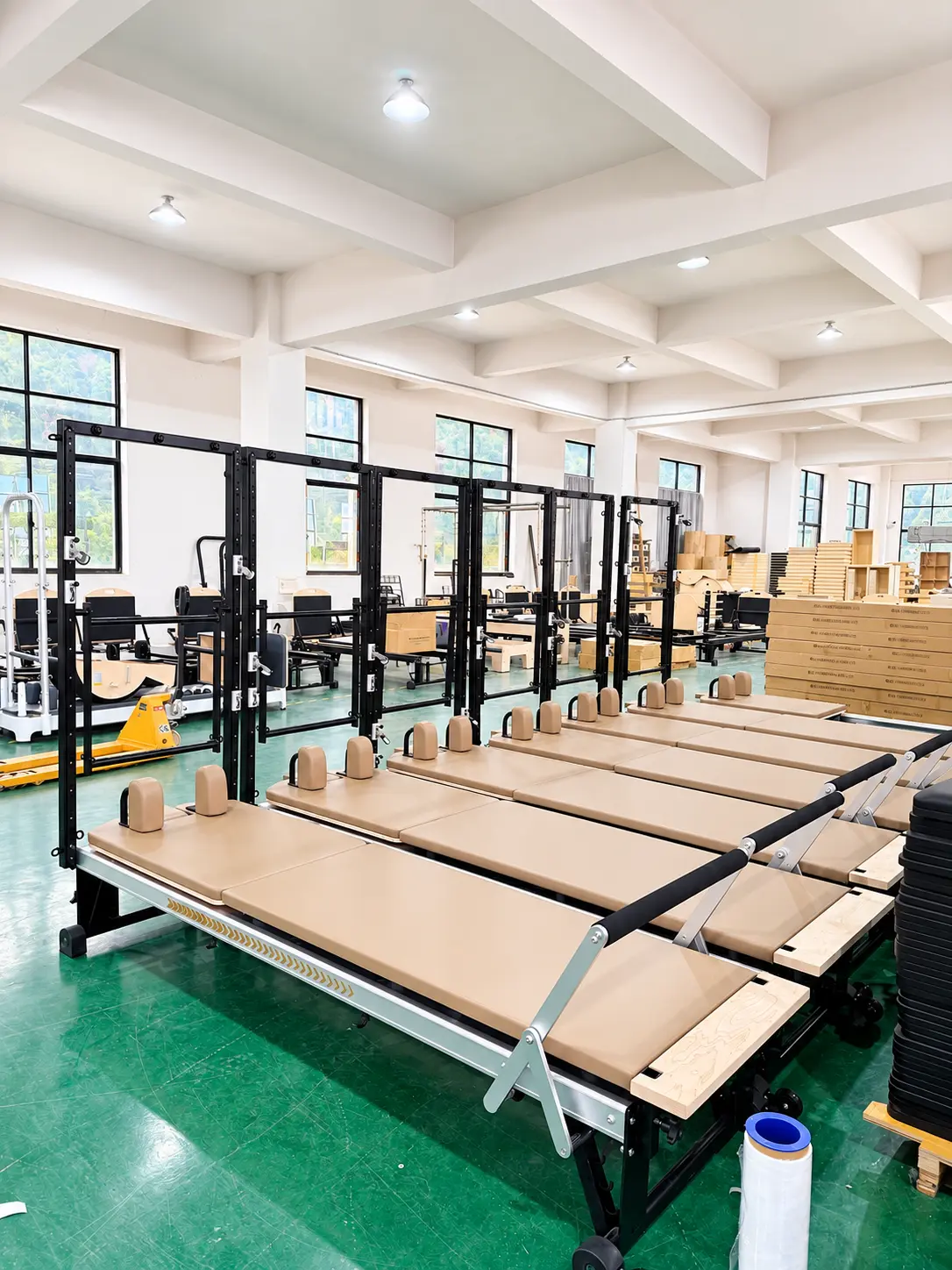 Pilates Reformer Assembly Line