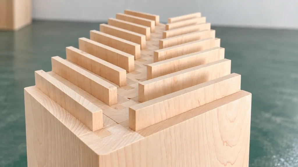 Precision Maple Joinery Block
