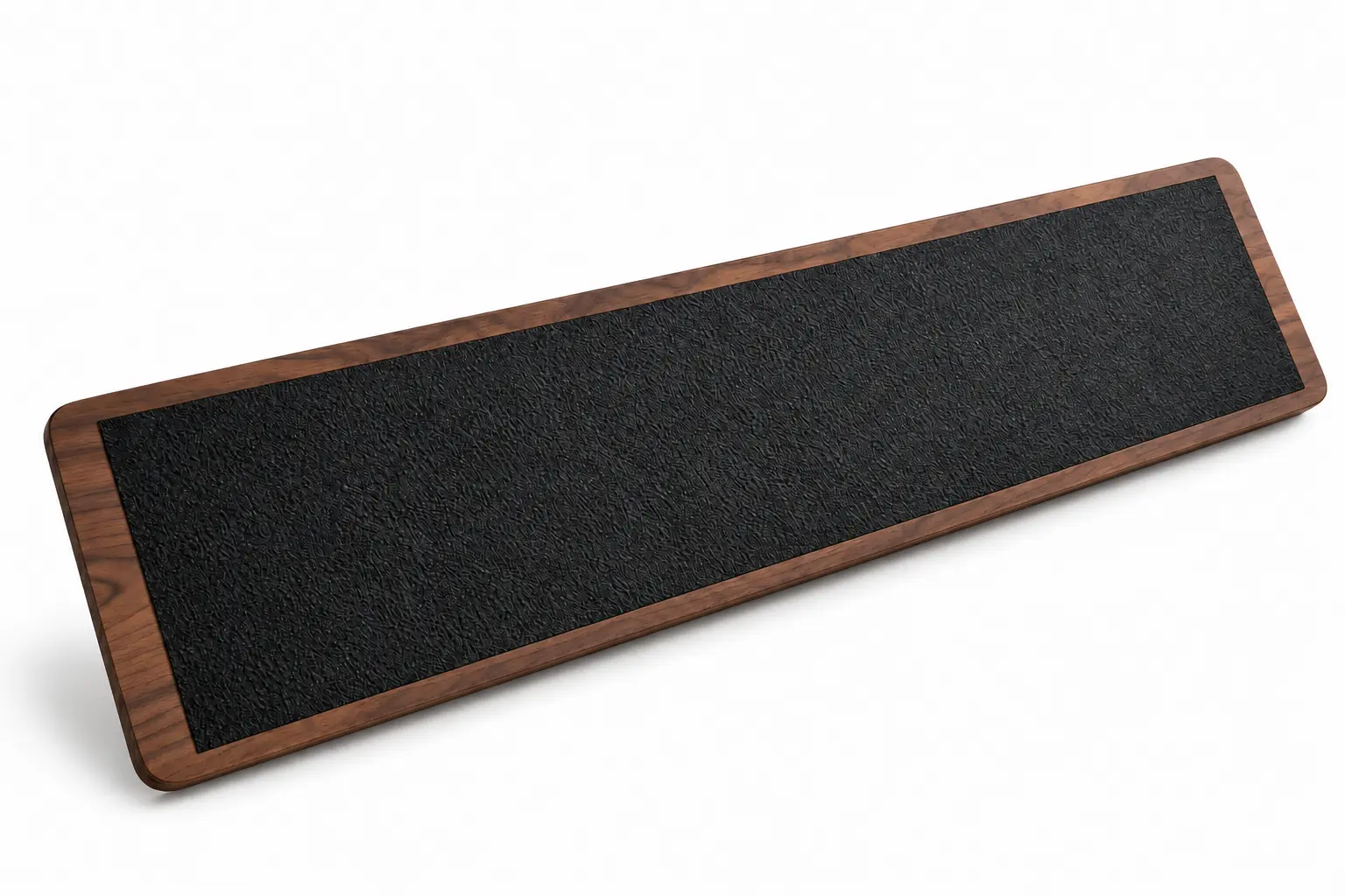 Walnut Framed Textured Wrist Rest