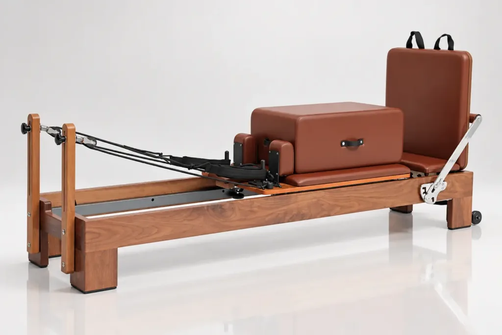 Walnut Wood Pilates Reformer