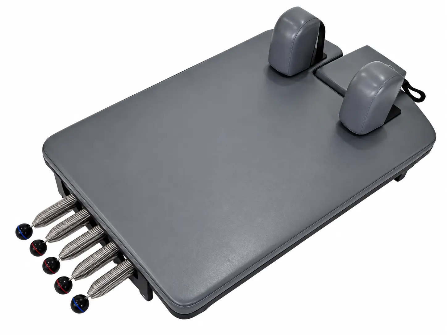 Charcoal Pilates Reformer With Colorful Springs