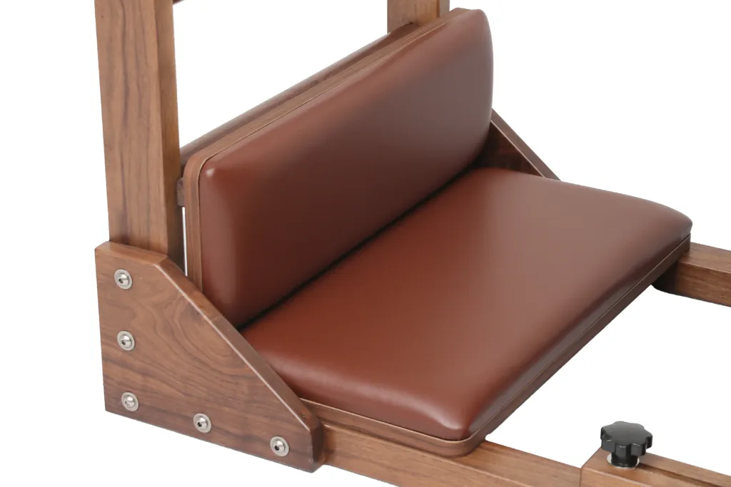 Walnut Wood Pilates Ladder Barrel Ladder Detail