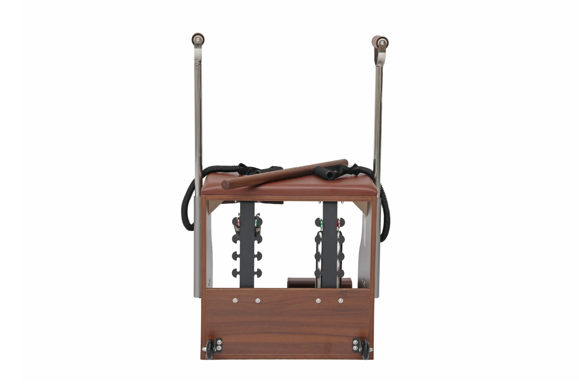 Walnut Wood Pilates Wunda Chair Rear View