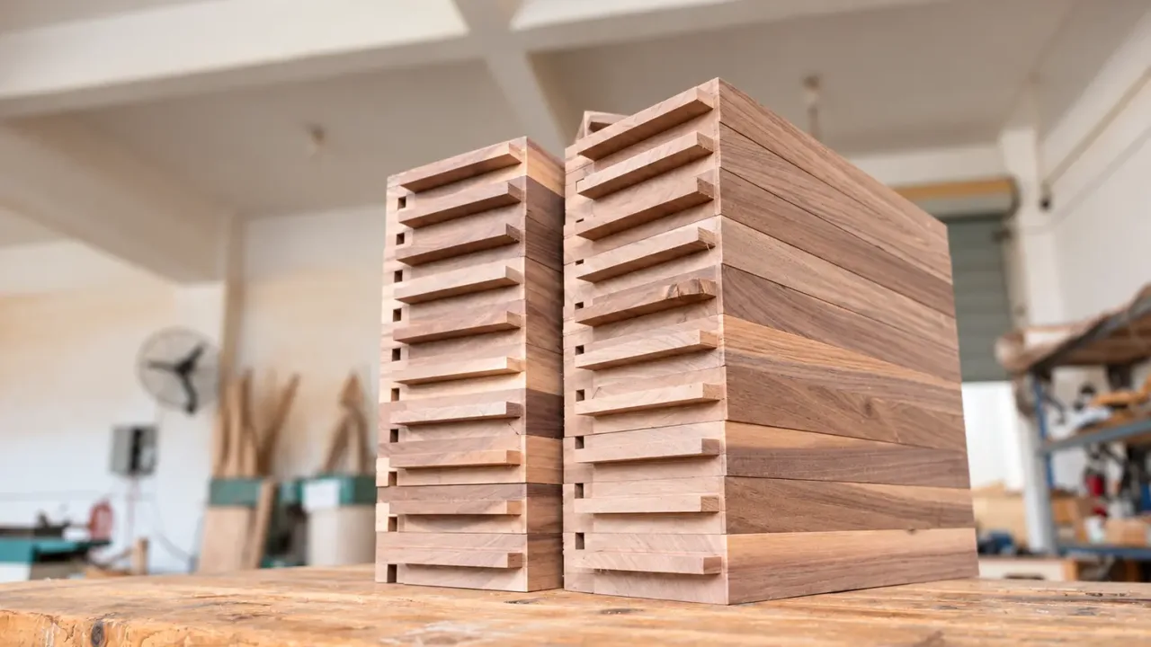 Semi Finished Product With Mortise And Tenon Joinery